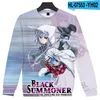 Herrtröjor tröjor svart stomman anime tröja 3d crewneck länge ärm kvinnor män 2023 casual stil hajuku klädsmän simo22