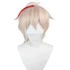 Anime-Kostüme Genshin Impact Kaedehara Kazuha Cosplay Come Uniform Wig Anime Halloween Comes for Men Game Z0301