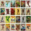 Vintage American Cartoon Art Painting Retro Metal Signs Home Decor Classic Comics Poster Pub Bar Decoratieve borden metalen muur kunst metalen plaque maat 30x20cm W02