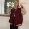 Women's Jackets 2023 Spring Autumn Women Jacket Fashion Baseball Woolen Loose Couple Jcoat Clothes