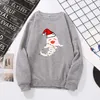 Herren Hoodies Sweatshirts Genshin Impact Crewneck Cute Ghost Print Hoodie 2023 Jahr Harajuku Weihnachten Casual Crewnwck SweatshirtsHerren