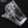 False Nails Nail Tips Clip For Quick Building Forms Poly Art Gel Plastic Finger Extension UV LED Builder Clamps DIY Manicure 7