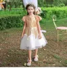 Girl's Dresses Keiiyouhuo Kom Halloween Baru untuk Anak-anak Gaun Anak Perempuan Putri Lengan Berpayet Tulle untuk Pesta dan Pernikahan 4 10 Tahun W0224