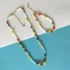 Strand Lovely Kids Blanc Jaune Bleu Rouge Perle Bracelet Cheville Pour Femmes Fille Élégante Fête Sport En Plein Air Portant Des Bijoux Quotidiens