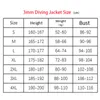 Wetsuits Drysuits Diving Suit 3MM Men Wetsuit Neoprene Underwater Kitesurf Surf Surfing Spearfishing Jacket Pants Clothes Wet 230303