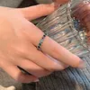 Sterling zilveren bloem kleurrijke stenen ringen voor vrouwen eenvoudige trendy retro anillos feest geschenken accessoires