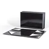 4 Size Deluxe Black Large Foldable Hard Gift Box With Magnetic Closure Lid Favor Boxes Children's Shoes Storage Box Wholesale LX4549