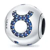 925 Sterling Silver Charm for Pandora New 12 Constellations In Europe and The United States