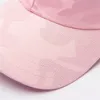 Snapbacks Hat Four Seasons Erkek ve Kadın Açık Gölge Kapağı Trend Kamuflaj Beyzbol Kapağı Band Etiket Spot