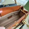 Ontwerper Handtas mode bamboe tas luxe een schoudertas vintage klassieke lederen tas top crossbody tas originele boodschappentas alfabet portemonnee