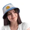 Larges chapeaux à bord drapeau seau argentine pêche garçon fille football diego maradona numéro 10 automne ours boonie hold dim 230303