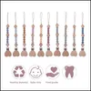 Bibs Burp Chiffons Et Dentition En Bois De Sécurité Bébé Infant Toddler Dummy Sucette Sile Sucette Mamelon Clip Chaîne Titulaire Sangle À Mâcher Jouet Dhr5A