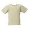 Herr t-skjortor miyake veckad kort ärm överdimensionerad t-shirt casual toppar mens designer vintage affärskläder