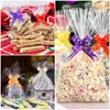 Confezione regalo Sacchetti di cellophane da 200 pezzi Pratici, sicuri, leggeri, per feste in pasticceria