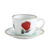 Cups Saucers Japanese Hand Painted Ceramic Cup And Saucer For Coffee Tea Latte Home Party Office Tableware Small Cute Set 200ml