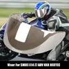 X14 Z7 NXRレンズフロントガラスアクセサリー用のオートバイヘルメットヘルメットバイザー