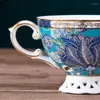 Чашки блюдцы костяные фарфоры керамика чайная чашка кофейная чашка королевский фарфоровый свадебный цветочный партнер тазас де кафе кухонные принадлежности
