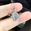 Kettingen 18k witgoud natuurlijke diamant ketting gebruiken allemaal 0,5ct en hebben certificaat HM011