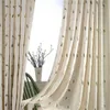 Curtain Jinyahome 1Pc 85% Shading Ivy Leaf Embroidery Drape Window Bedroom Livingroom Sliding Door Children Room 2119