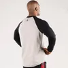 Männer Hoodies 2023 Streetwear Baumwolle Sweatshirts Pullover Lässige Mode Patchwork Männer Fitness Übung Joggen Herbst Tops Männlich