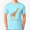 Las camisetas de los hombres ¿Una jirafa rayada? No It'S Ziraffe Camiseta de manga corta Verano Hombres Ropa de calle Camisa Cebra Animal Africano