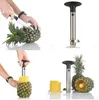Gemüsewerkzeuge Edelstahl Ananasschneider Schäler Obst Corer Slicer Küche Einfaches Werkzeug Ananas Spiralschneider Neues Utensilienzubehör