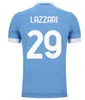 Пользователь 22/23 Lazio Soccer Jerseys Maglie 2021 2022 Immobile Luis Bastos Sergej J.correa Acerbi Badelj Lucas Marusic Football Men Football Sh