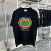 スタイリストデザイナー Tシャツブランド Tシャツ男性女性ユニセックス夏半袖トップスキツネプリント通気性の高級 Tシャツ服 S-XL