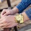 Wristwatches Mens Watches Gold Top Men's Sports Watch Men Casual Waterproof Quartz Wristwatch Relogio Masculino Waches Iris22