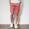 Shorts pour hommes 2022 Shorts pour hommes Longueur au genou Shorts décontractés Streetwear Léger Mince Breathe Cool Pantalon Shorts d'été pour hommes Couleur unie G230303