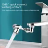Mutfak muslukları evrensel mutfak musluk 1080 derece rotasyon antisplash havalandırıcı banyo musluk döner musluk püskürtme su tasarruf su musluk nozul j230303