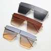 Sunglasses Fashion Vintage Big Frame Square Women Men Designer Travel Driving Sun Glasses For Female Shades UV400SunglassesSunglasses