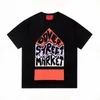 Hommes Streetwear T-shirt Couples Mode Variante Lettre Imprimer T-shirts Unisexe À Manches Courtes T-shirts D'été Taille XS-L