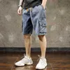 Męskie szorty szorty mężczyźni Summer Hip Hop High Street Przytulne spodnie Mężczyzna Multi Pockets Teens Al-Match Design Delikatny przystojny stylowy INS G230303