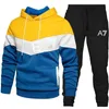 2023 Yeni Erkek Eşofman İki Adet Setleri Ceketler Harflerle Hoodie Pantolon Moda Stil İlkbahar Sonbahar Dış Giyim Spor Seti Eşofman Ceket Üstler Takım Elbise EA70988 #