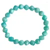 Strand Wholesale Tianhe Old Mine Blue-green Natural Stone Bracelet Faceted Beads Hand Row For Women Girl Gift Crystal Fashion Jewelry