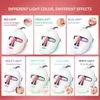 Health Beauty PDT 7 LED Terapia della luce viso Bellezza Cura personale della pelle 7 colori LED Photon LED Maschera per il collo facciale con macchina a microcorrente