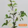 New home decoration flower home fresh fashion simulation camellia plastic ornaments hotel decoration bouquet