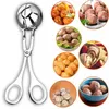 Upgrade New Stainless Steel Meatball Maker Clip Fish Ball Rice Ball Making Mold Form Tool Kitchen Accessories Gadgets cuisine cocina