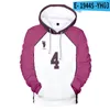 Erkek Hoodies Hoodie Sweatshirt haikyuu ushijima wakatoshi aoba johsai yuvarlak boyun moda trendi 3d polyester kadınlar/erkekler