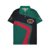 Camisa Polo Masculina de Alta Qualidade Bordada T-shirt Tamanho M-3XL Manga Curta Verão Casual Algodão Camisas Polo Masculinas