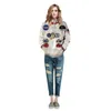 Men's Hoodies 2023 Explosive Spacesuit Digital Printing Couples Hooder Loose Autumn/Winter Baseball Uniform