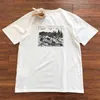 Mens T-shirts designer luxurys pata T-shirt American retro outdoor Bata back sunset printing fast drying cotton couple4ZGI