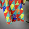2 LUXUS-Designer-Hemden Herrenmode Tiger-Buchstabe V Seiden-Bowlinghemd Freizeithemden Herren Slim Fit Kurzarm-Kleiderhemd M-3XL#58