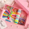 1Set Girls Cute Elastic Hair Bands Hairpins Flower Hair Claws Hair Clip Rubber Band Ponytail Holder Kids Fashion Hair Accessorie