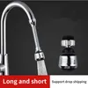 Kitchen Faucets Kitchen Faucet Water Saving High Pressure Nozzle Tap Adapter Bathroom Sink Spray Bathroom Shower 360 Degree Rotatable Accessorie J230303