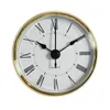 Wall Clocks 70mm Clock Craft Quartz Movement Round Head Insert Roman Numbers