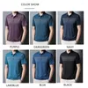 Men's T Shirts TFETTERS 2023 Summer Vintage Men T-shirt Short Sleeve Turn Down Collar Graphic For Man Shirty