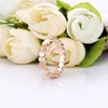 925 Silver Women Fit Pandora Ring Original Heart Crown Fashion Rings Princess Tiara Crown Ring Sparkling Butterfly Open