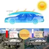 Evrensel araba yalıtılmış kaput araba gölgelik güneşlik su geçirmez UV geçirmez açık araç kargaşa güneşlik tarfaulin kulübesi